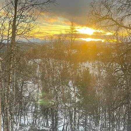Mountain With Panoramic Views In Savalen
